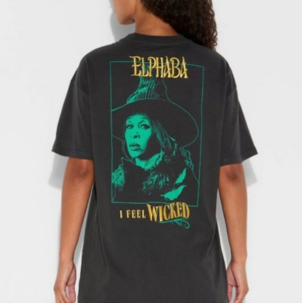 Elphaba embroidered Graphic  T-Shirt
